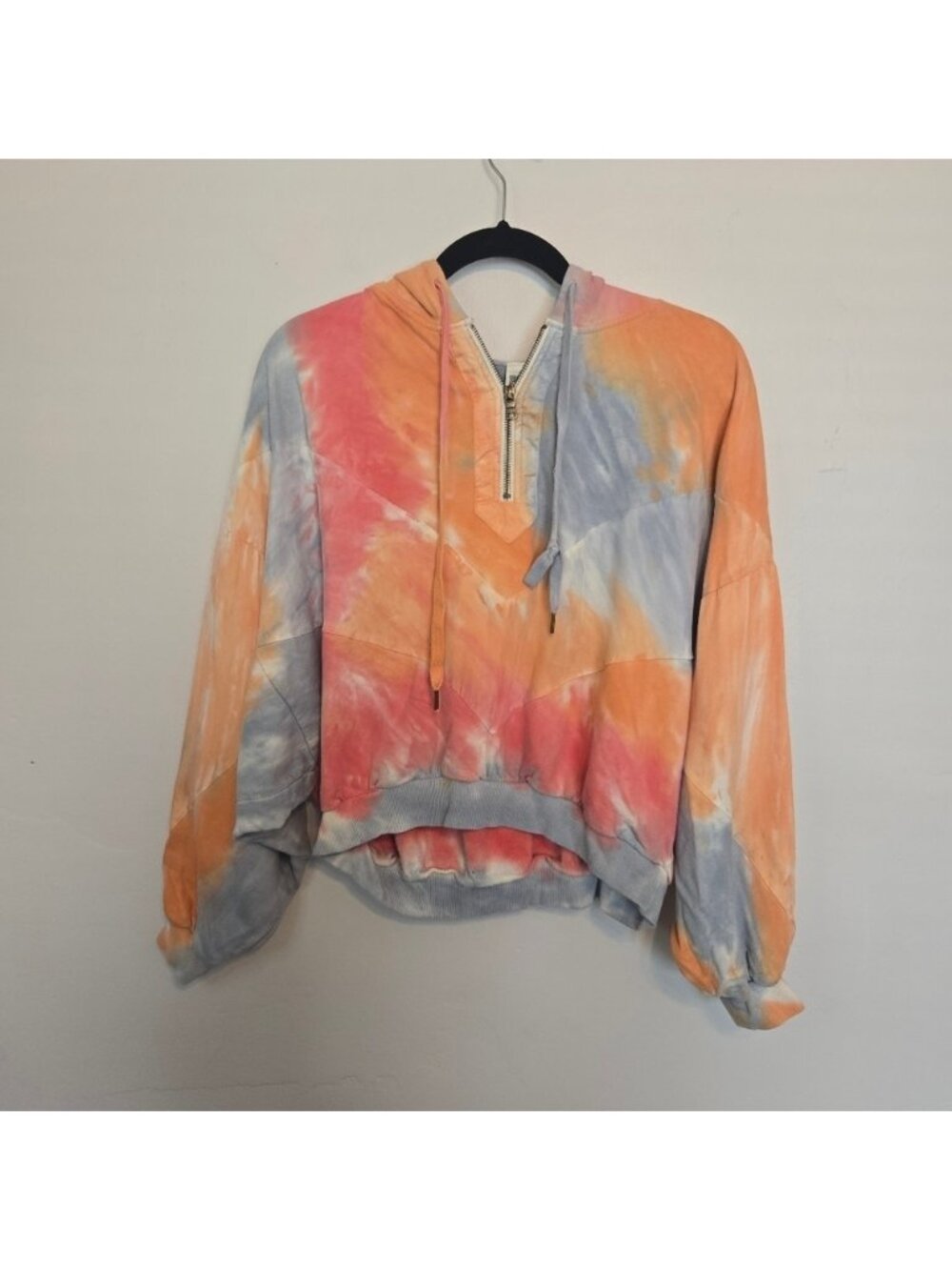 PINK Victoria's Secret Pastel Tie-Dye Hoodie